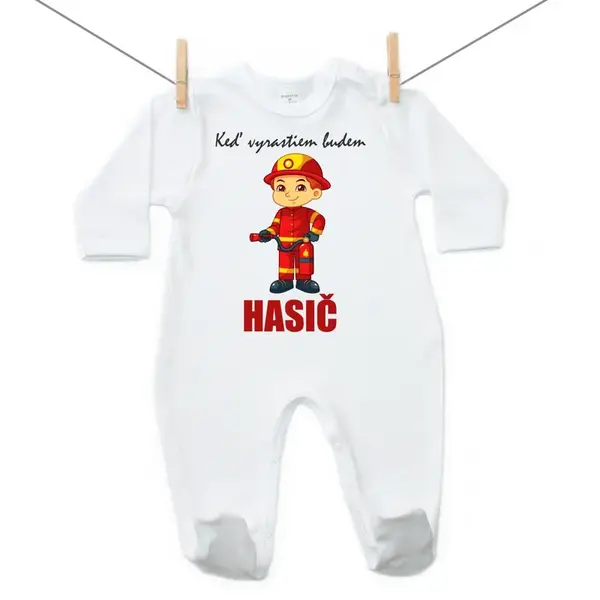 Boodyy Overal Keď vyrastiem budem hasič 104 (3-4 roky)