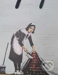 Banksy taška upratovačka malá