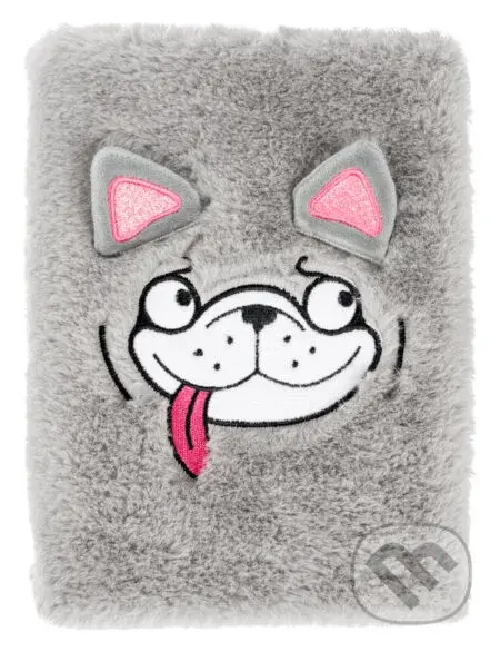 Notes Baagl Doggie - plyšový (linkovaný)