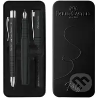 Súprava Poly Ball Pen čierna PP+GP