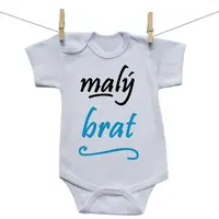 Boodyy Body s krátkym rukávom Malý brat 50 (0 mesiacov)