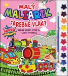 Malý maliarik Vlaky - kniha z kategorie Omalovánky