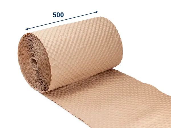 Bublinkový ražený papír v roli šíře 500 mm, 60 m