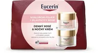 Eucerin Vianočná taštička HYALURON-FILLER + ELASTICITY Denný krém ROSÉ + Nočný krém