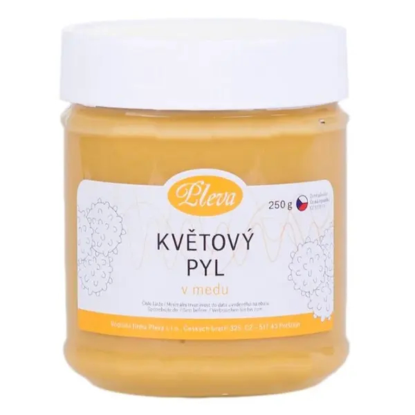 PLEVA Kvetový peľ v mede 250 g