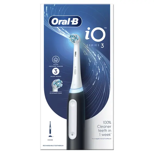 ORAL-B Series iO 3 black elektrická zubná kefka