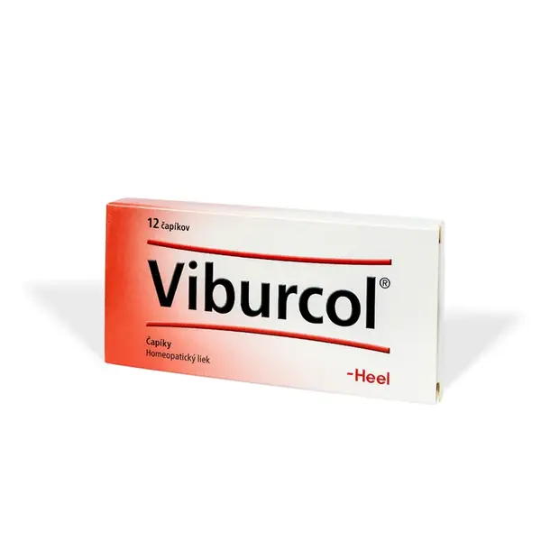 VIBURCOL 1,1 g čapíky 12 kusov