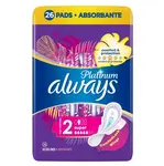 ALWAYS Platinum Super Hygienické vložky s krídelkami 26 ks