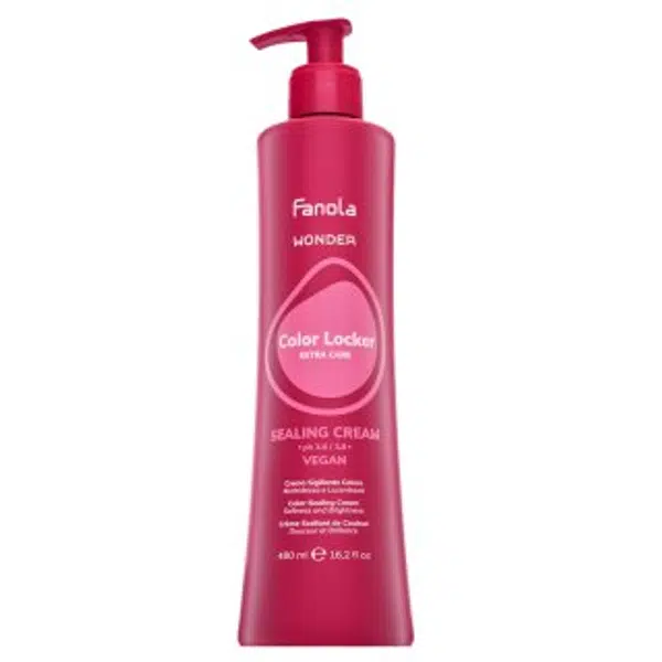 Fanola Wonder Color Locker Sealing Cream balzám pre farbené vlasy 480 ml