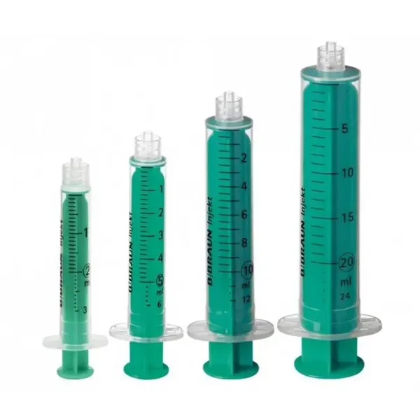 INJEKT SOLO striekačka 2ml luer lock modrá