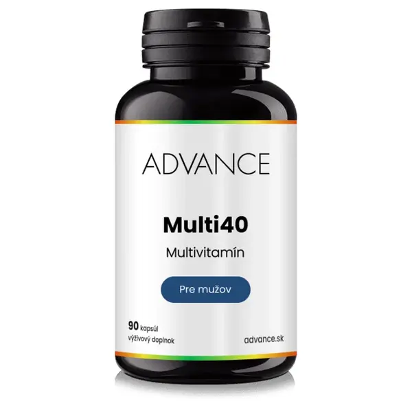 ADVANCE Multi40 pre mužov 90 kapsúl - multivitamín