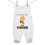 Boodyy Dupačky Keď vyrastiem budem strojník 62 (2-4 mesiace)