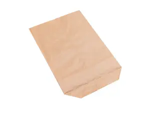 1000 ks - Papírový sáček 170x260mm s křížovým dnem 65mm, nosnost 1kg