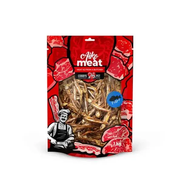 COBBYS PET AIKO Meat sušené ryby 1kg