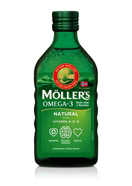 MOLLER´S Omega 3 RYBÍ OLEJ Natur