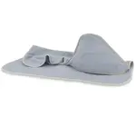 Mušelínová osuška s kapucňou NATURE, 80x80 cm, jeans