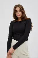 Halenka se zadním výstřihem a zdobeným řetízkem