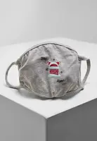 Šedá maska ​​na obličej s komínem