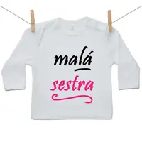Boodyy Tričko s dlhým rukávom Malá sestra 104 (3-4 roky)