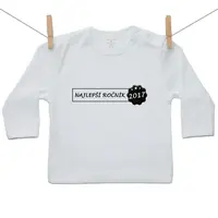 Boodyy Tričko s dlhým rukávom Najlepší ročník 2017 74 (6-9 mesiacov)