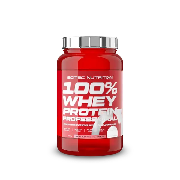 Scitec Nutrition 100% Whey Protein Professional jahoda