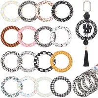 16Pcs 16 Colors Silicone Beads