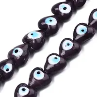 Handmade Evil Eye Lampwork Beads Strands