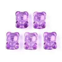 Baking Paint Transparent Glass Beads