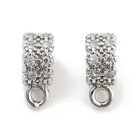 Brass with Cubic Zirconia Pendants