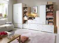 Dětský pokoj vicki - bílá, dub biscuit