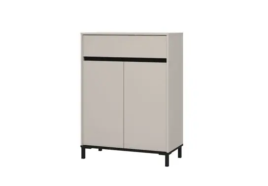 Předsíňová komoda maddie - kašmír, černá