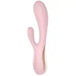Satisfyer Mono Flex vibrátor se stimulátorem klitorisu Pink 20,3 cm