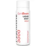 GymBeam L-Carnitine Liquid Shot 3000 spalovač tuků příchuť Grapefruit 60 ml