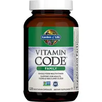 Garden of Life RAW Vitamin Code Family komplexní multivitamín 120 cps