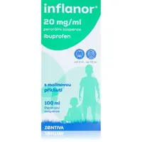 Inflanor Inflanor 20 mg/ml perorální suspenze k léčbě mírné a středně silné bolesti 100 ml