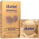 Durex Sensual Extra Lube kondómy 10 ks