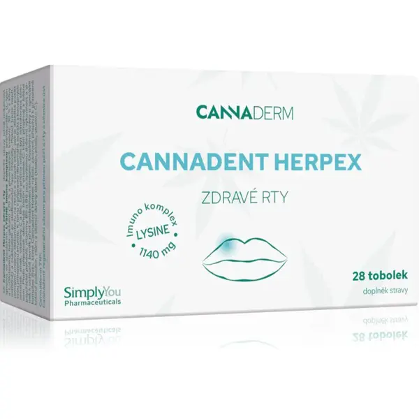 Cannaderm Cannadent HerpEX tobolky 28 cps