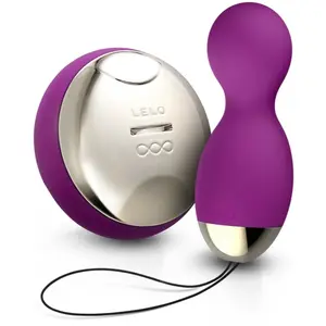 Lelo Hula Beads venušine guličky vibračné Deep Rose 10 cm