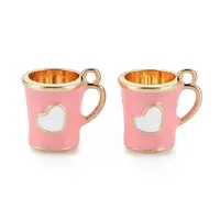 Rack Plating Alloy Enamel Charms