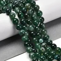 Natural Striped Agate/Banded Agate Beads Strands