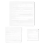 3Pcs 3 Size Square Shape Polymer Clay Earring Charms Guide