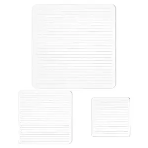 3Pcs 3 Size Square Shape Polymer Clay Earring Charms Guide