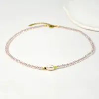 Natural Freshwater Pearl & Glass Beaded Necklaces for Women