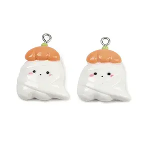 Halloween Opaque Resin Pendants