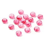 Opaque Spray Painted Glass Beads