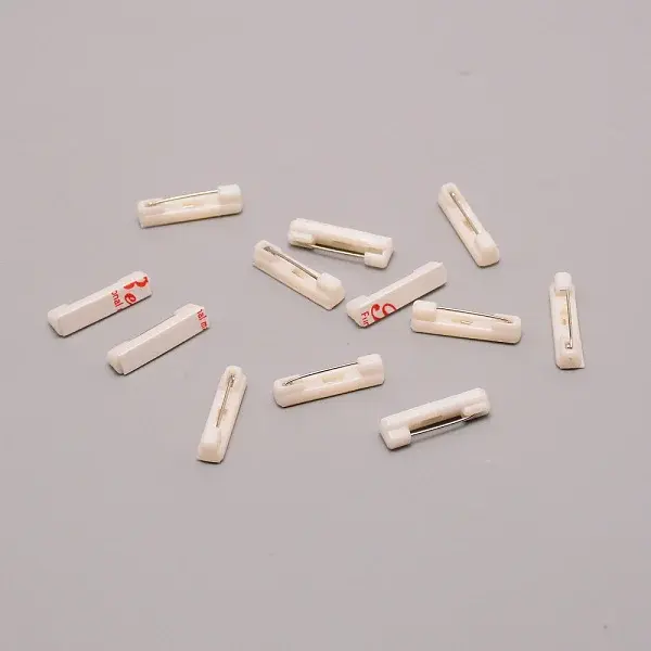 Adhesived Plastic Back Bar Pins Brooch Findings