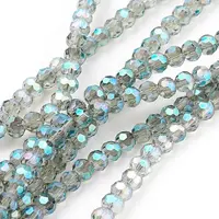 Electroplate Glass Beads Strands