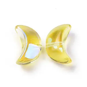 Transparent Electroplate Glass Beads