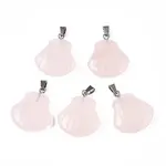 Natural Rose Quartz Pendants