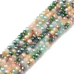 Electroplate Glass Beads Strands